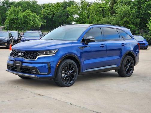 Sapphire Blue 2022 Kia Sorento SX