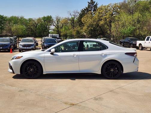 White 2023 Toyota Camry XSE