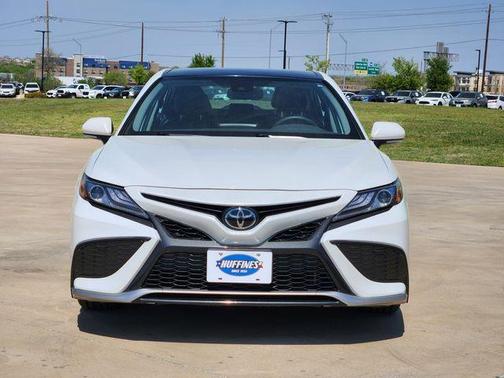 White 2023 Toyota Camry XSE