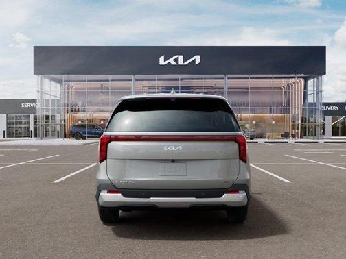 Ivory Silver 2026 Kia Carnival Hybrid EX