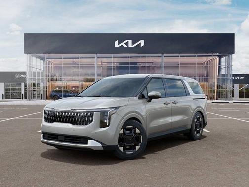 Ivory Silver 2026 Kia Carnival EX