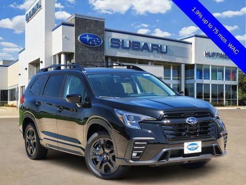 Crystal Black Silica 2026 Subaru Ascent Onyx Edition Touring