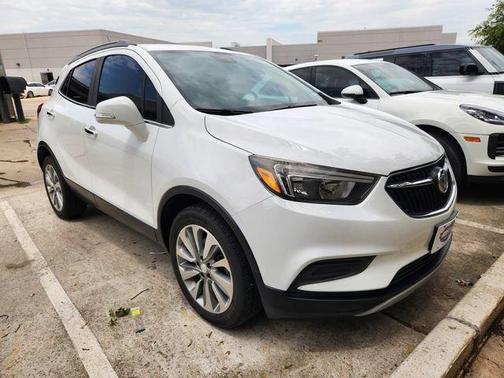 Summit White 2018 Buick Encore Preferred