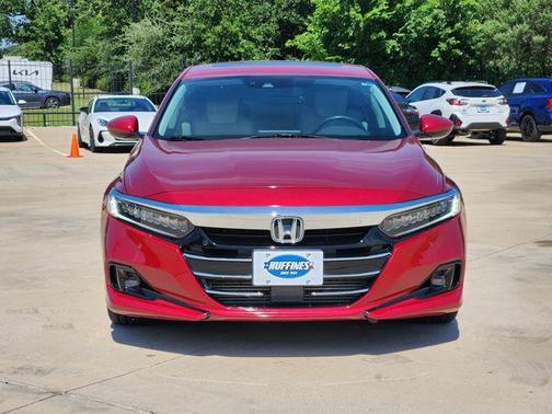 Red 2021 Honda Accord Touring 2.0T