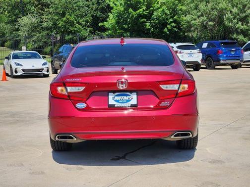 Red 2021 Honda Accord Touring 2.0T