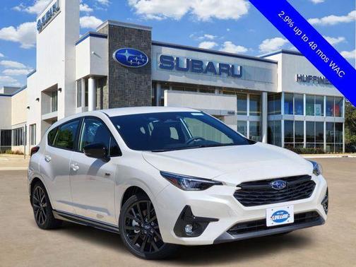 Crystal White Pearl 2026 Subaru Impreza RS