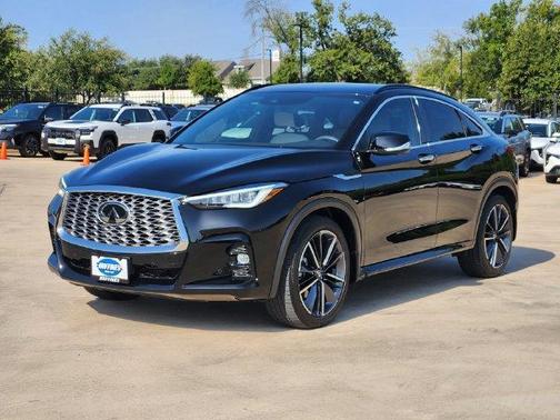 Black Obsidian 2025 INFINITI QX55 ESSENTIAL