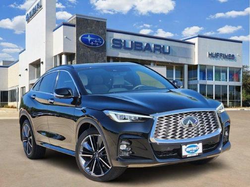Black Obsidian 2025 INFINITI QX55 ESSENTIAL