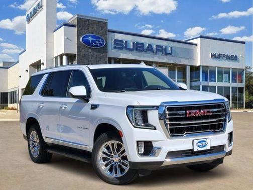 Summit White 2022 GMC Yukon SLT