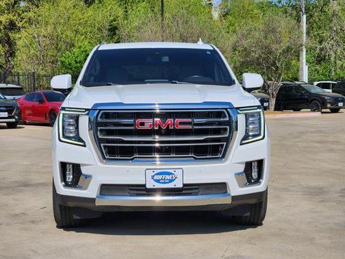 Summit White 2022 GMC Yukon SLT