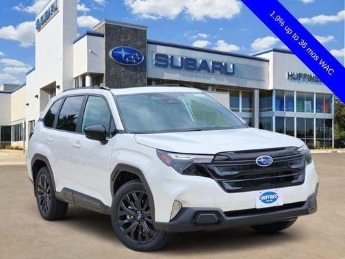 Crystal White Pearl 2026 Subaru Forester Sport