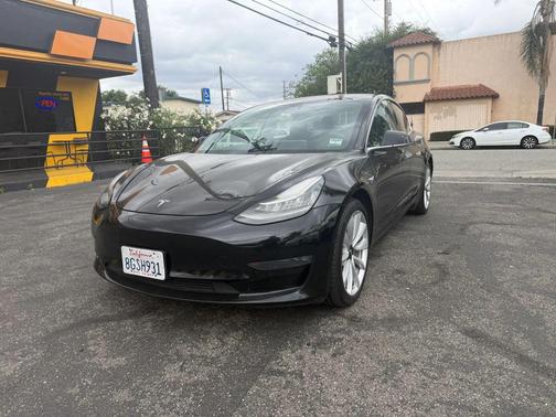 Black 2018 Tesla Model 3 Long Range
