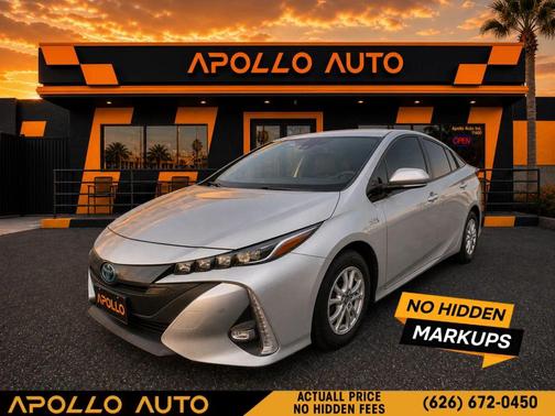 Silver 2021 Toyota Prius Prime Limited