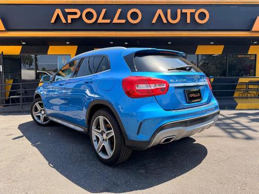 Blue 2015 Mercedes-Benz GLA-Class 4MATIC
