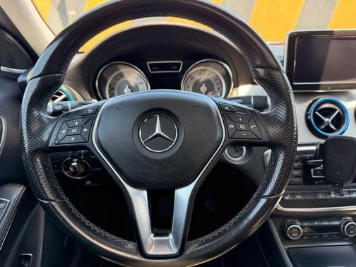 Blue 2015 Mercedes-Benz GLA-Class 4MATIC