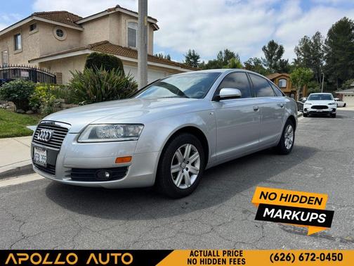 Gray 2006 Audi A6 3.2