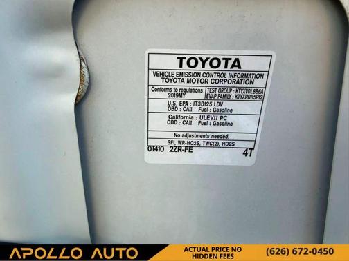 2019 Toyota Corolla LE