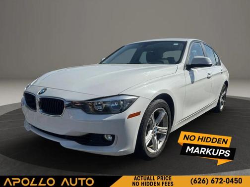 White 2013 BMW 328 328i Sedan 4D