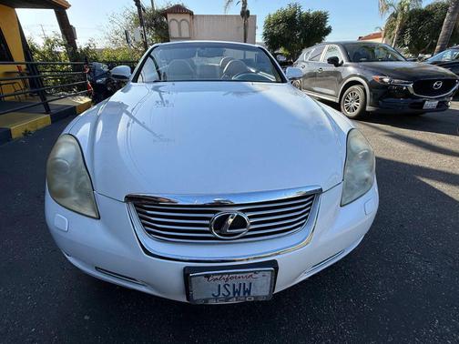 White 2008 Lexus SC 430 Base