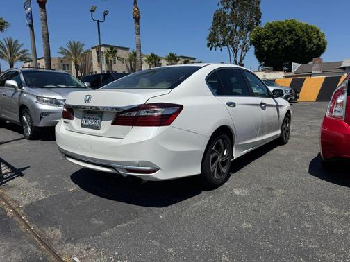 White 2017 Honda Accord LX