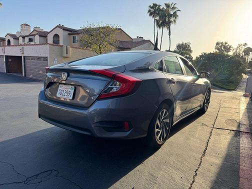 Gray 2016 Honda Civic EX