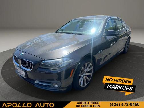 Gray 2015 BMW 535 535i Sedan 4D