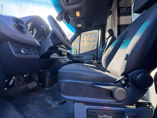 Blue 2019 Mercedes-Benz Sprinter 2500 High Roof w/170  WB Van 3D