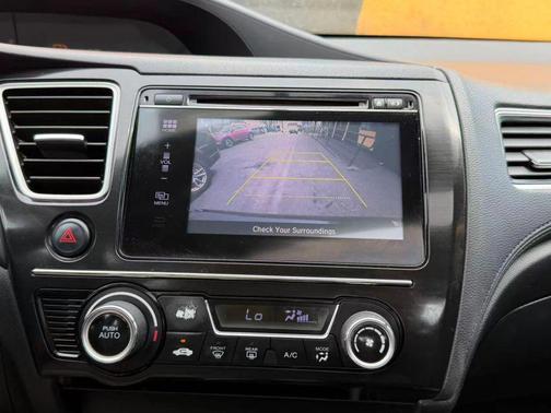 Black 2015 Honda Civic EX