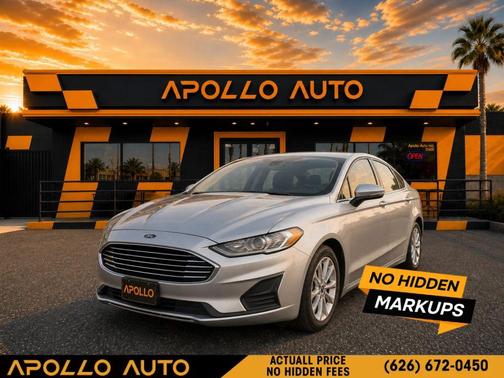 Silver 2020 Ford Fusion Hybrid SE