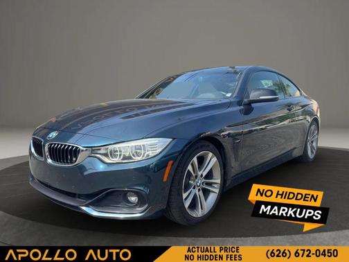 Blue 2015 BMW 428 i