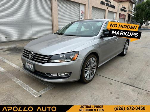 Silver 2014 Volkswagen Passat 1.8T Auto Sport