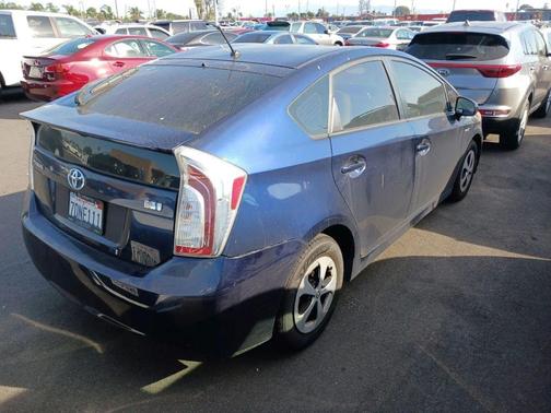 Blue 2013 Toyota Prius Two