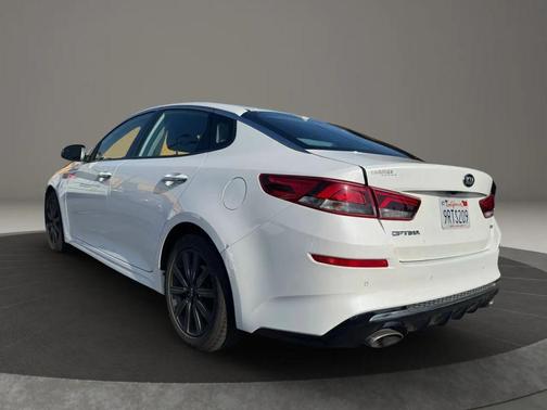 White 2019 Kia Optima EX