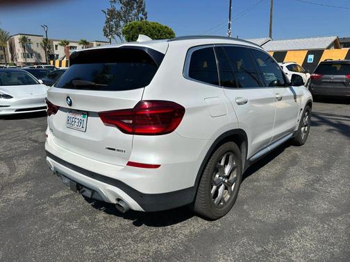 Mineral White Metallic 2020 BMW X3 xDrive30i