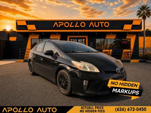 Black 2013 Toyota Prius Four