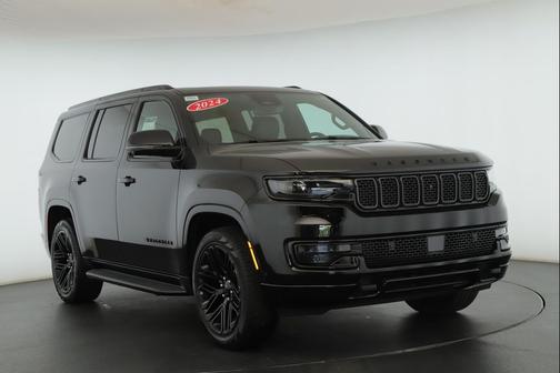 Diamond Black Crystal Pearlcoat 2024 Jeep Wagoneer Series II Carbide 4x4