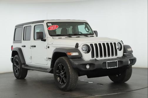 Bright White Clearcoat 2021 Jeep Wrangler Unlimited Sport Altitude
