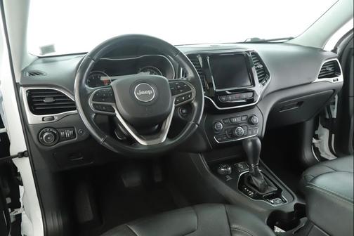 Bright White Clearcoat 2019 Jeep Cherokee Limited