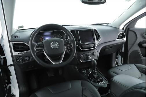 Bright White Clearcoat 2019 Jeep Cherokee Limited
