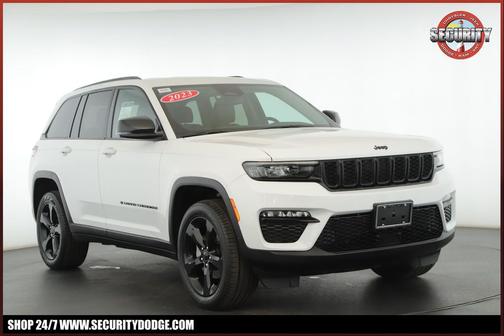 Bright White Clearcoat 2023 Jeep Grand Cherokee Limited