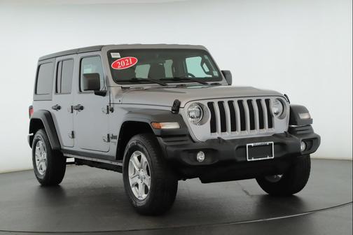 Billet Silver Metallic Clearcoat 2021 Jeep Wrangler Unlimited Sport