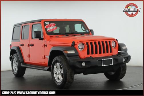 Punkn Metallic Clearcoat 2020 Jeep Wrangler Unlimited Sport