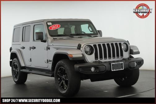 Billet Silver Metallic Clearcoat 2021 Jeep Wrangler Unlimited Sahara