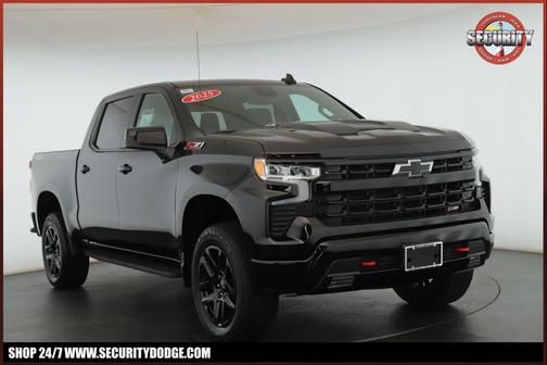Black 2025 Chevrolet Silverado 1500 LT Trail Boss