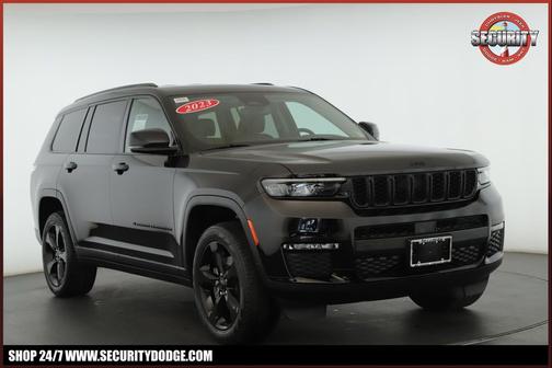 Diamond Black Crystal Pearlcoat 2023 Jeep Grand Cherokee L Limited