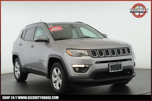Billet Silver Metallic Clearcoat 2019 Jeep Compass Latitude