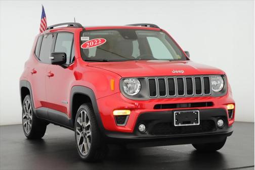 Red 2022 Jeep Renegade Limited