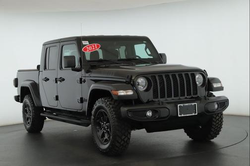 Black Clearcoat 2021 Jeep Gladiator Willys 4x4