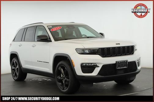 Bright White Clearcoat 2023 Jeep Grand Cherokee Limited