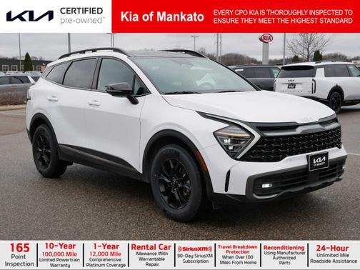 Glacial White Pearl 2024 Kia Sportage X-Pro Prestige